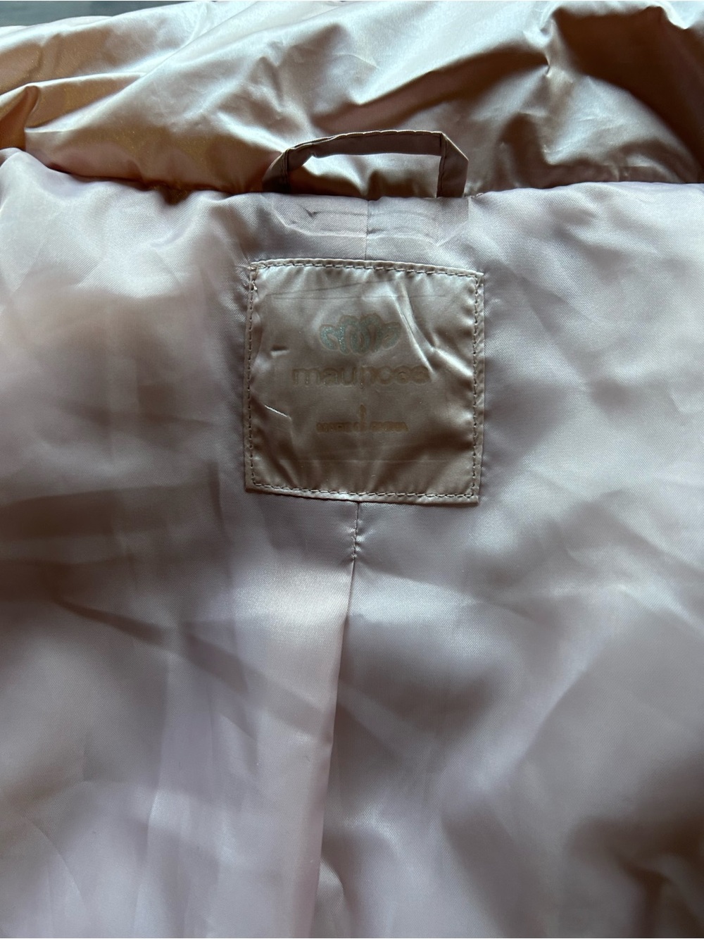 Maurices Rose Gold Blush Pink Quilted Puffer Vest - Picture 9 of 10